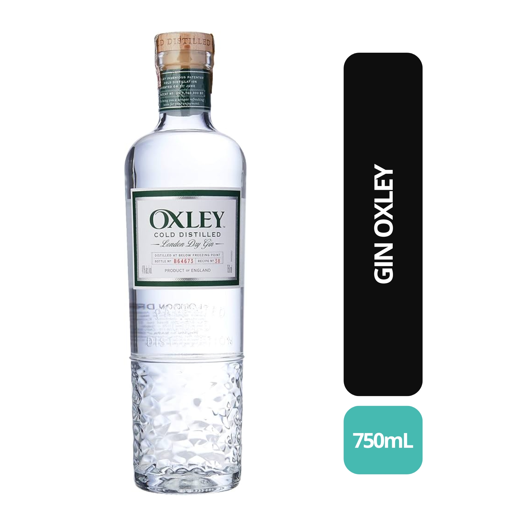 GIN OXLEY 750ML