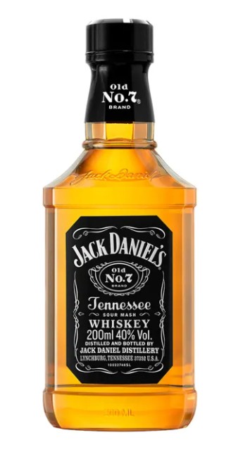 WHISKY JACK DANIELS 200 ML