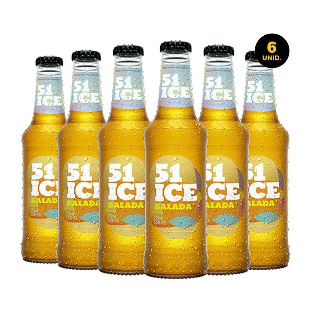 ICE 51 BALADA LONG NECK 275 ML - 6 UND
