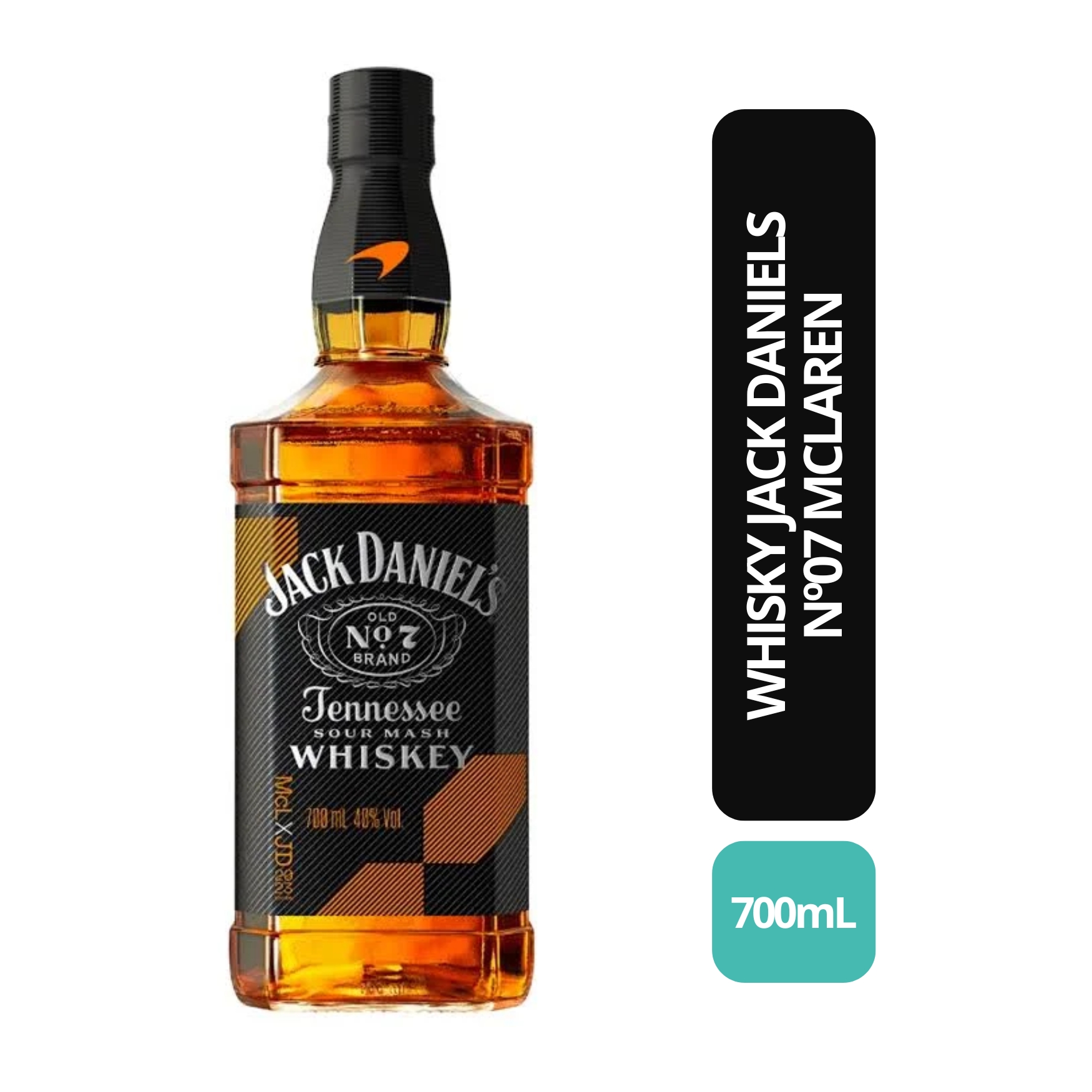 WHISKY JACK DANIELS MCLAREN 700ML - DEST