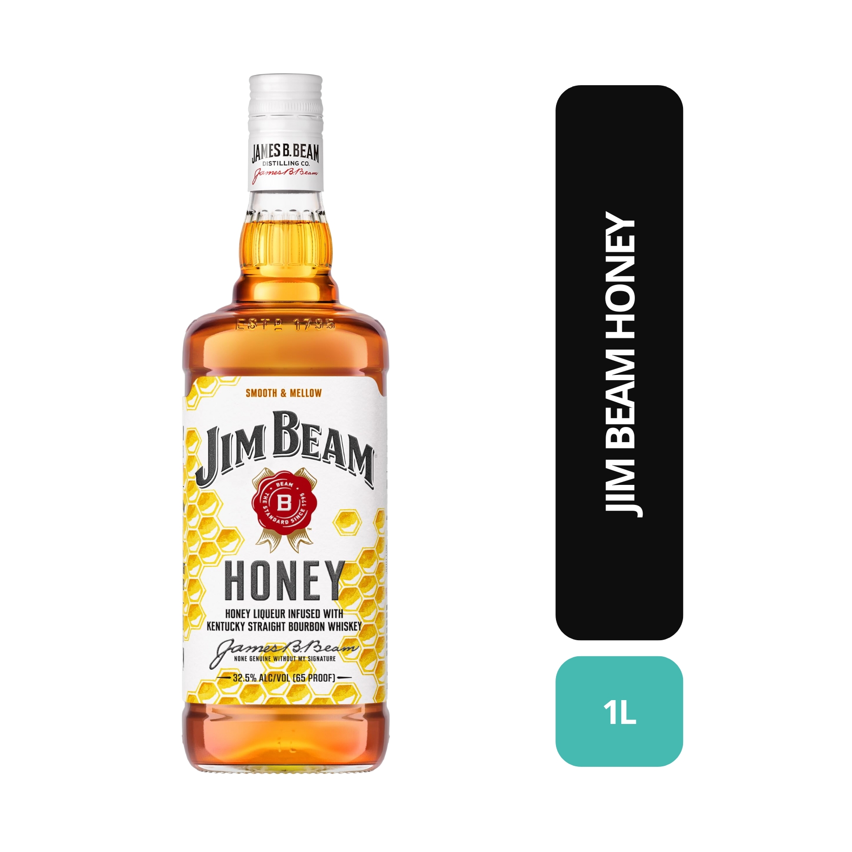 WHISKY JIM BEAM HONEY 1L