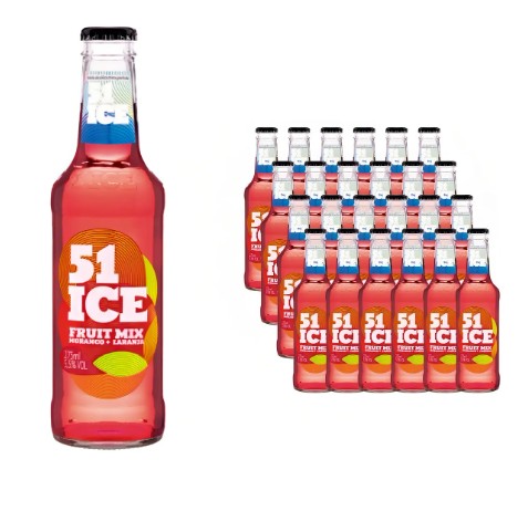 ICE 51 FRUIT LONG NECK 275ML-24 UND