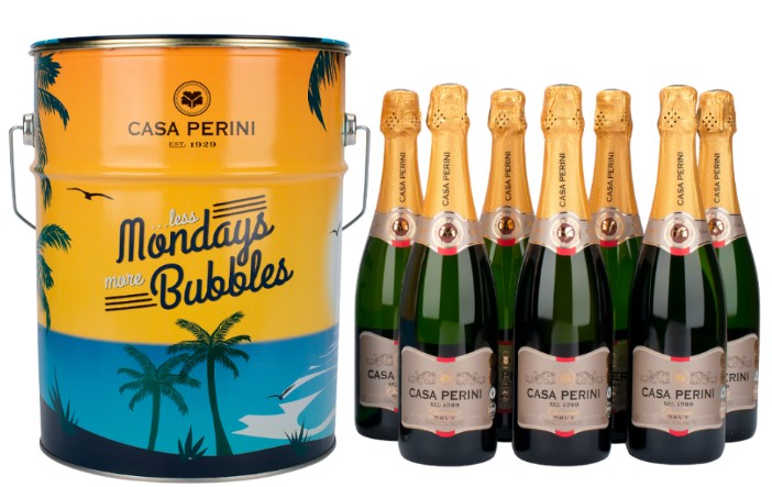 KIT BRUT 7 GARRAFAS + BALDE
