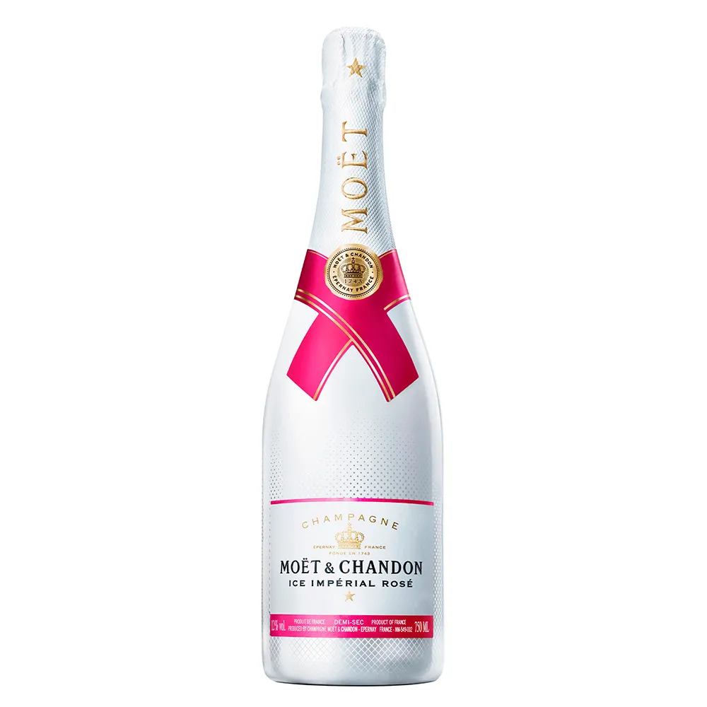 CHAMP MOET ICE ROSE IMPERIAL 750ML