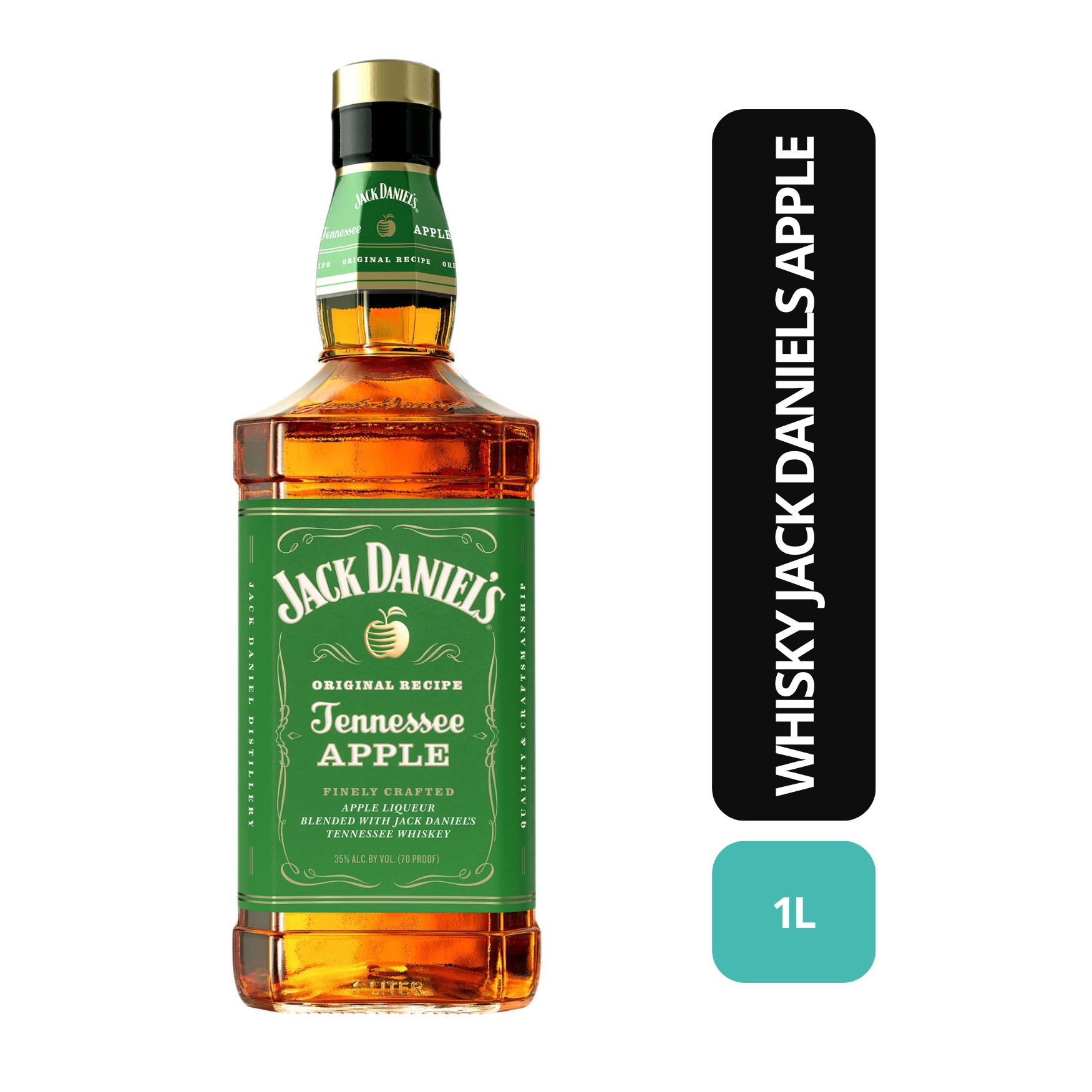 WHISKY JACK DANIELS APPLE 1L