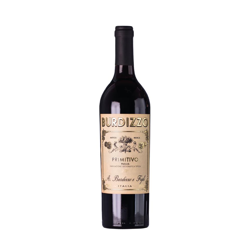 VINHO TINTO BURDIZZO PRIMITIVO 750ML