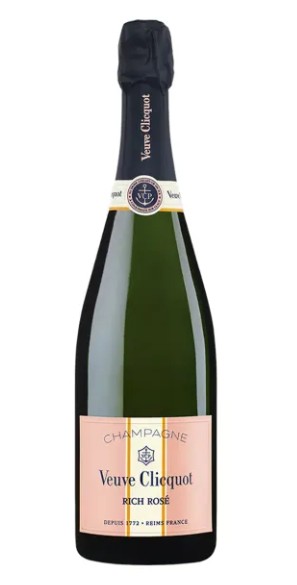 VEUVE CLICQUOT RICH ROSE ON ICE 750 ML