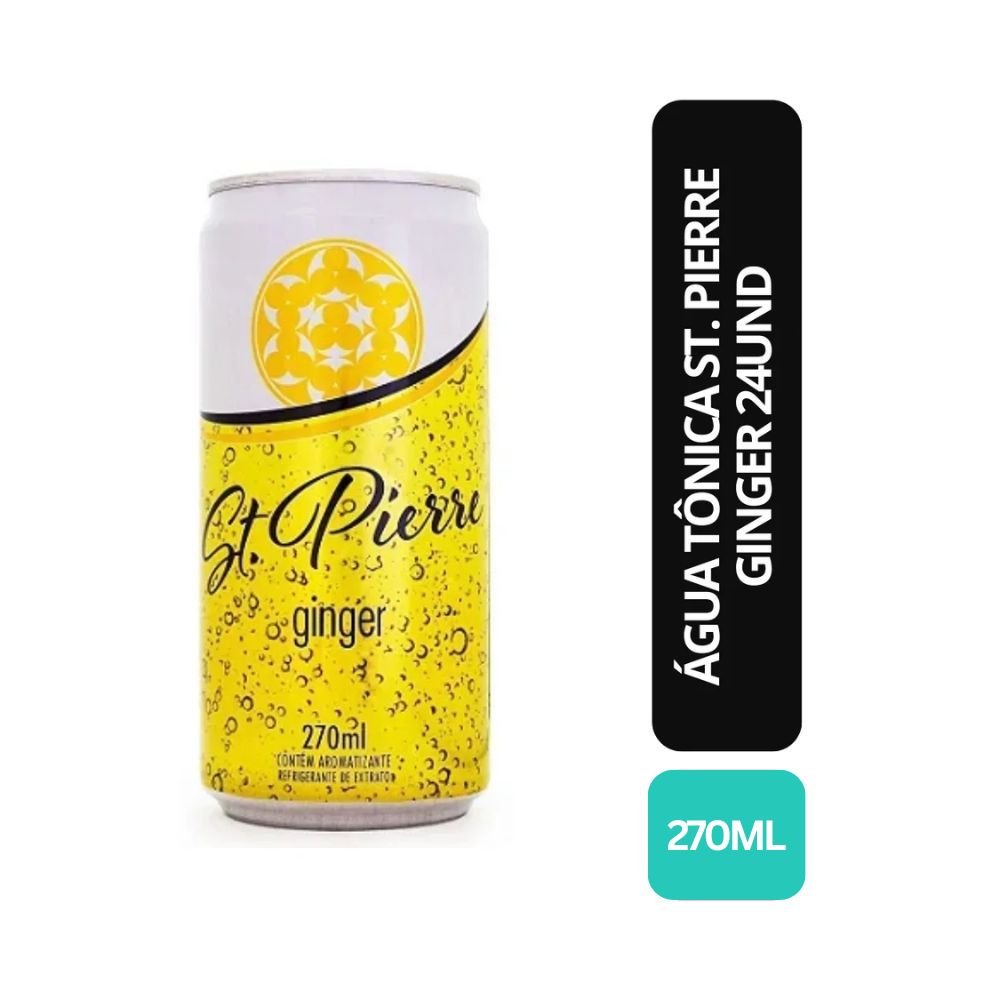 TONICA ST PIERRE GINGER LT 270MLX24