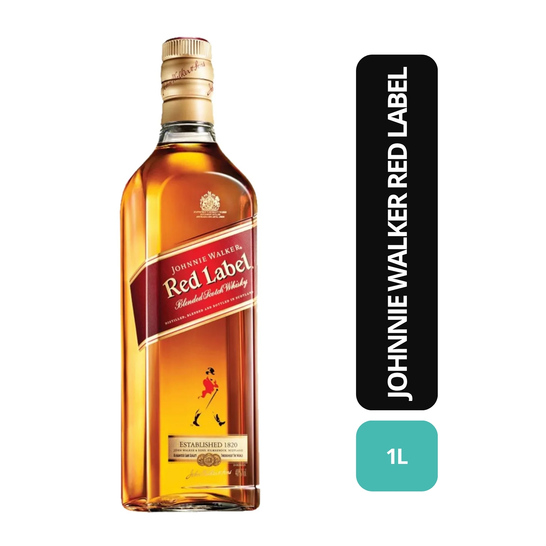 WHISKY J WALKER RED LABEL 1L