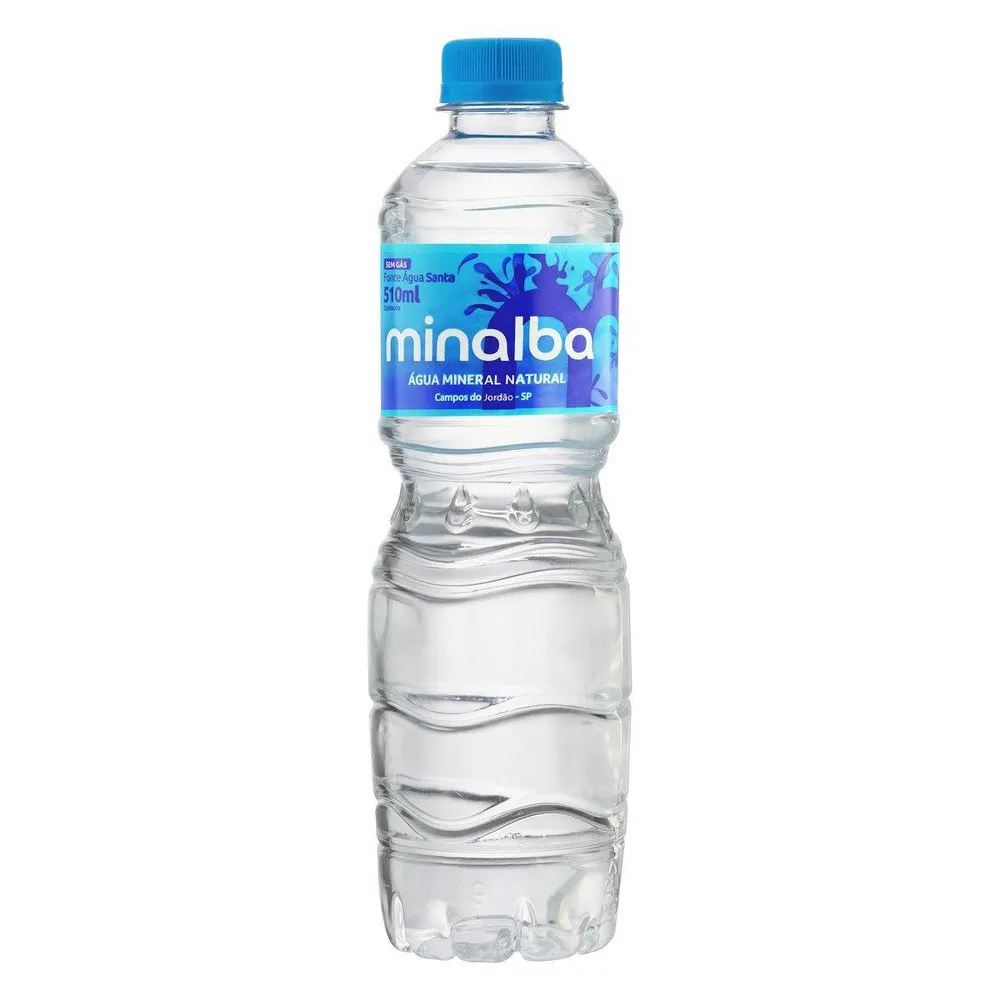 AGUA MINALBA S/GAS GRF 12X510ML