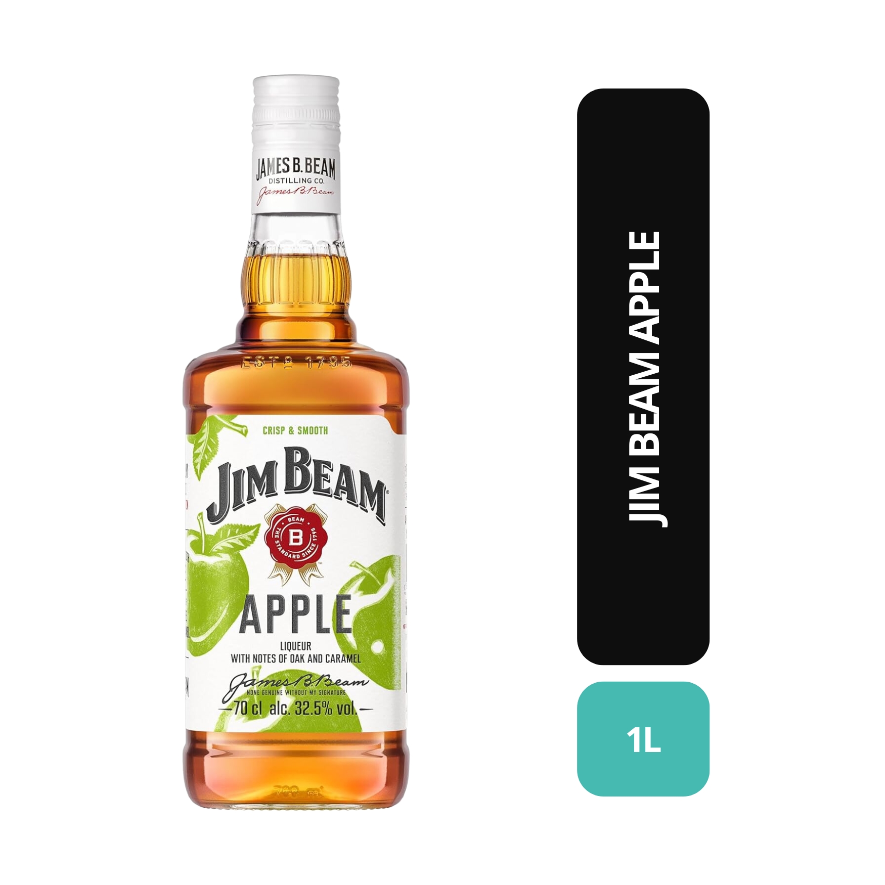 WHISKY JIM BEAM APPLE 1L