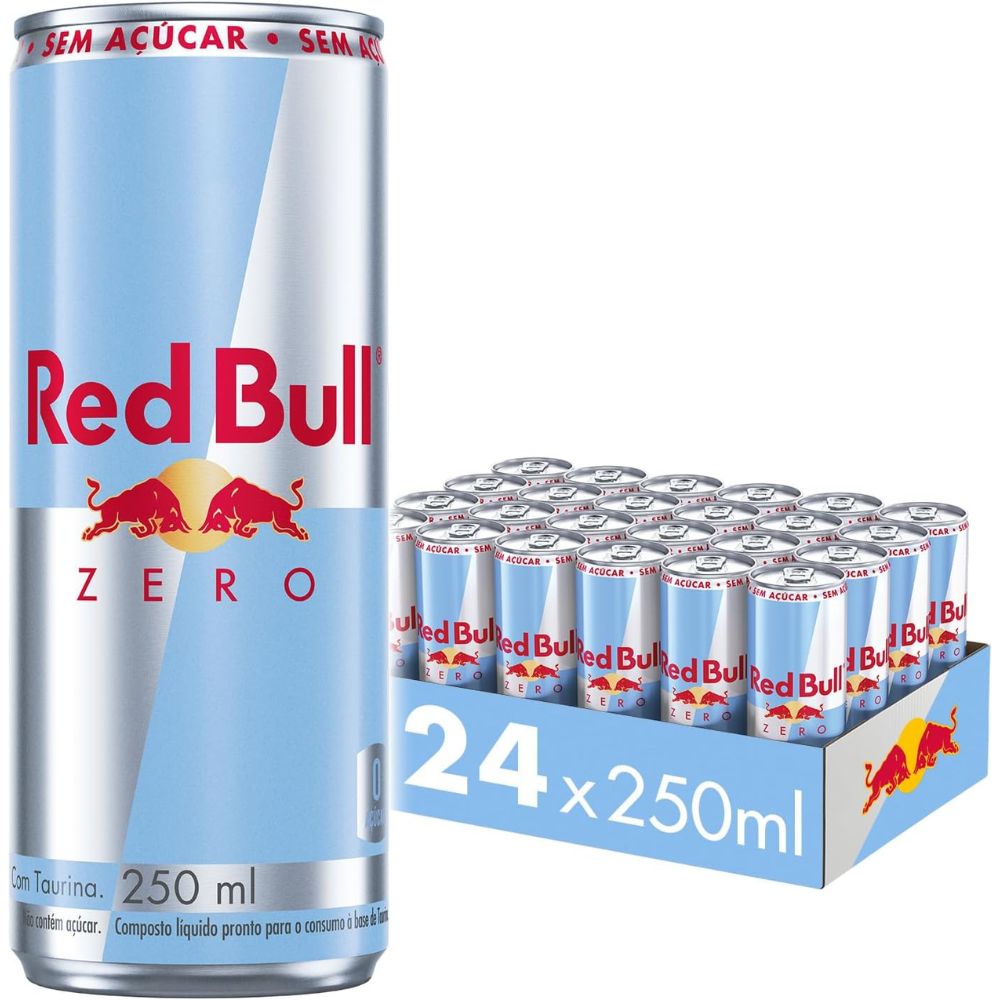 RED BULL SUGAR FREE CX C/ 250ML ENERG