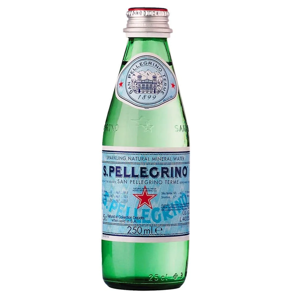 AGUA SAN PELLEGRINO C/ GAS  24X250ML