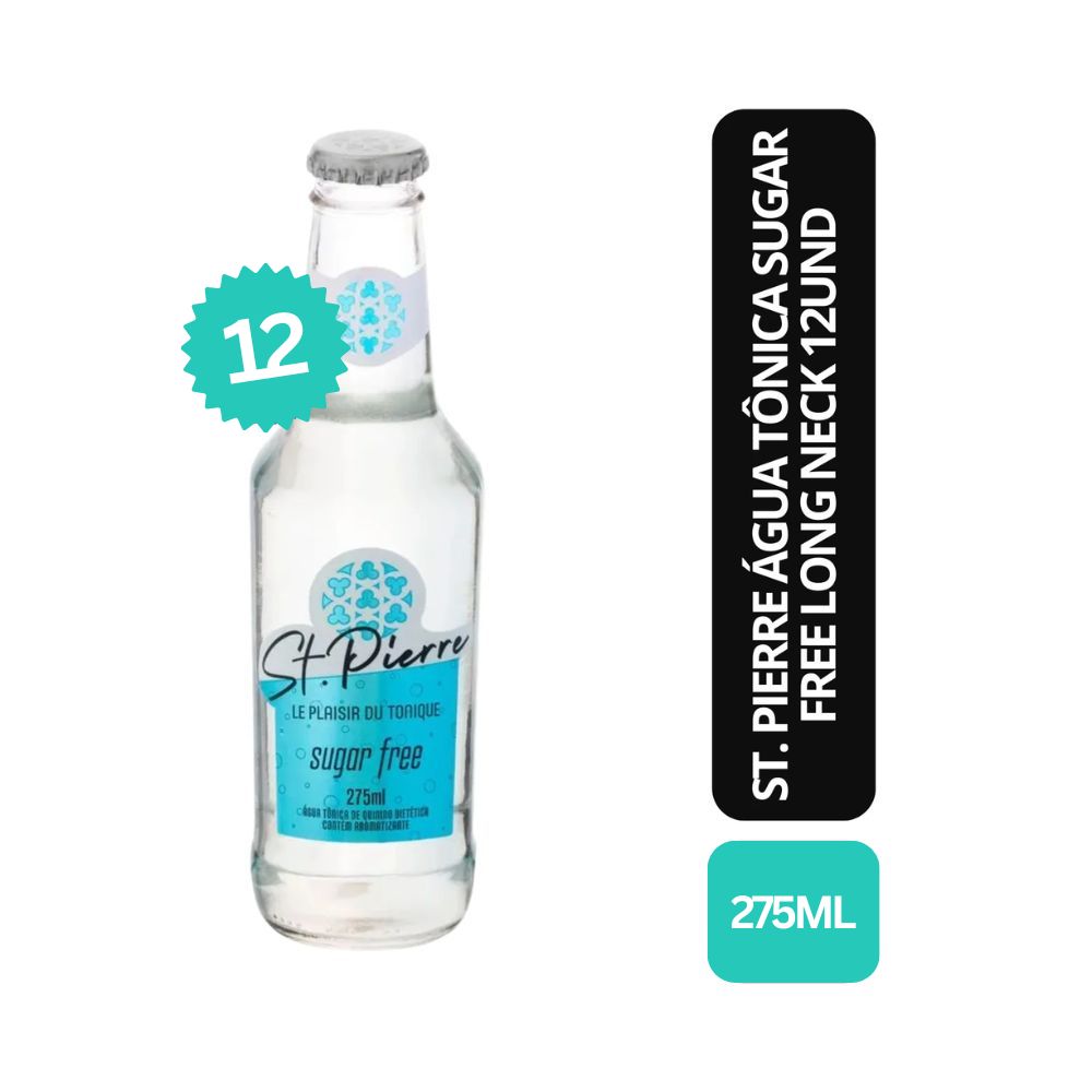 TONICA ST PIERRE SUGAR FREE LN 275MLX12