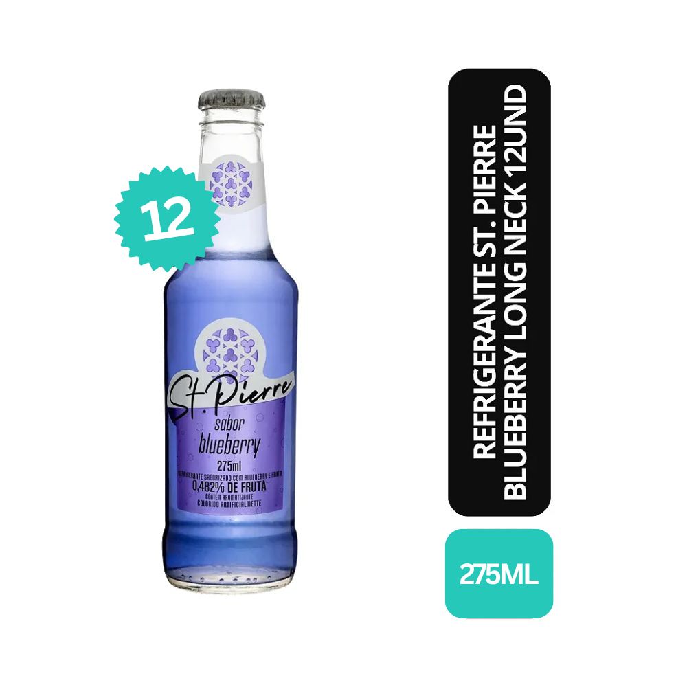 TONICA ST PIERRE BLUEBERRY LN 275MLX12