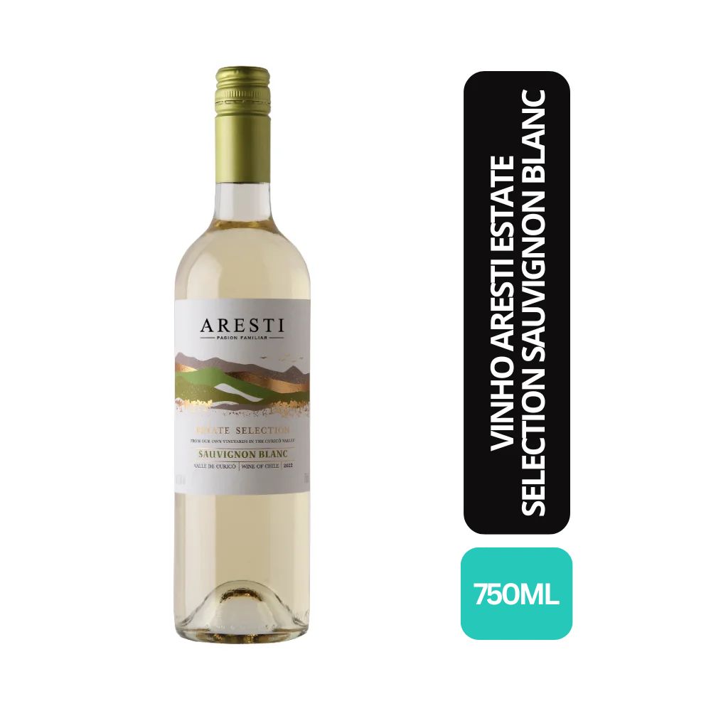VINHO ARESTI EST SEL SAUV BLANC 750ML