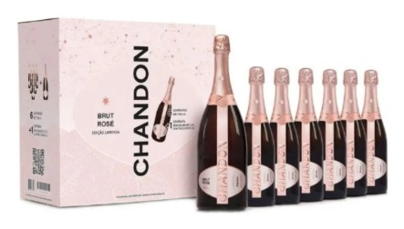 KIT CHANDON BRUT ROSE 750 ML
