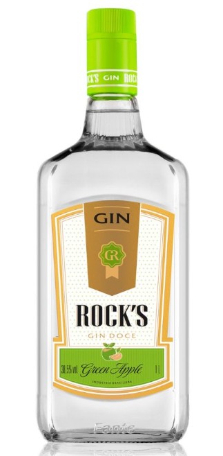 GIN ROCKS GREEN APPLE 1L