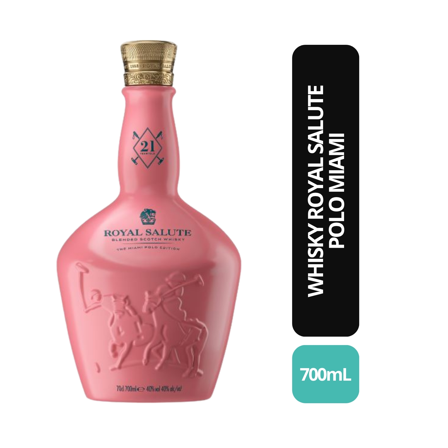 WHISKY ROYAL SALUTE POLO MIAMI700ML