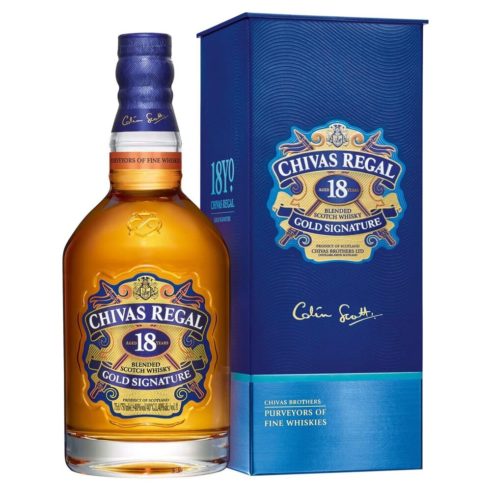 WHISKY CHIVAS REGAL 750ML 18 YO