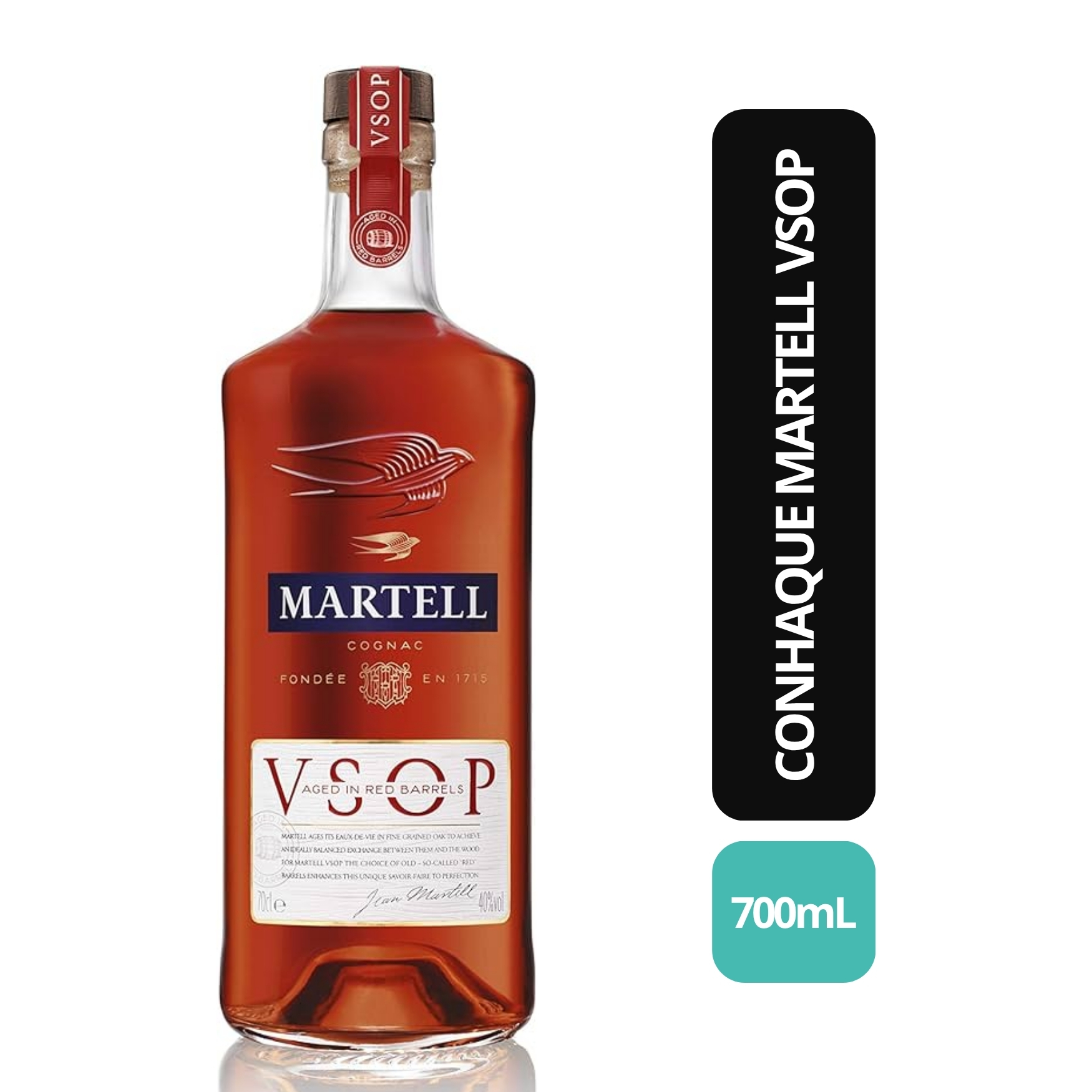 CONHAQUE MARTELL VSOP 700ML