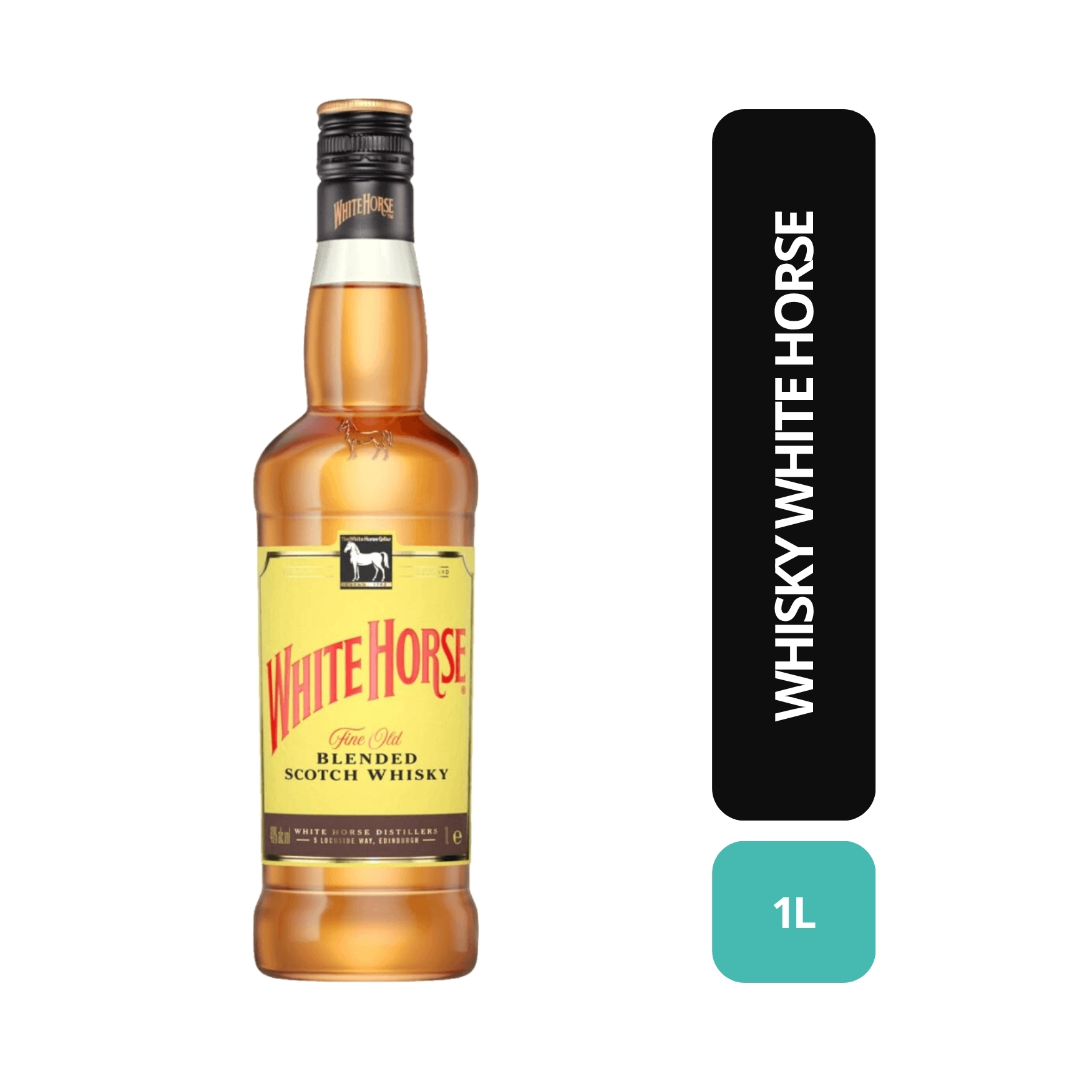 WHISKY WHITE HORSE - 1L