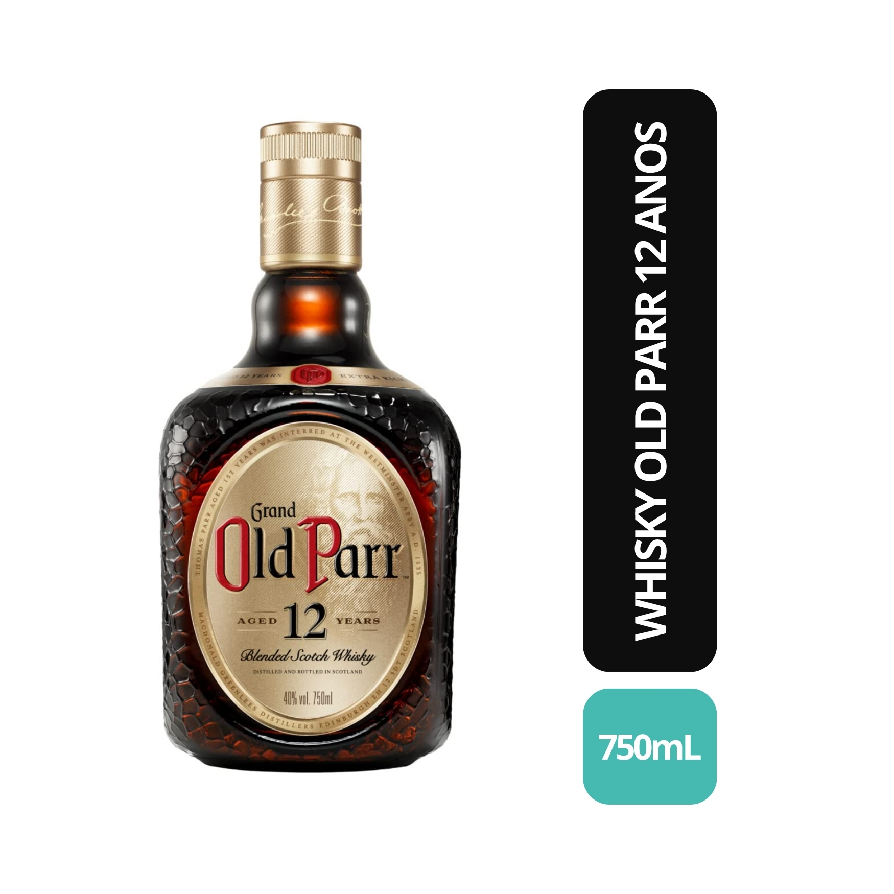 WHISKY OLD PARR 750ML