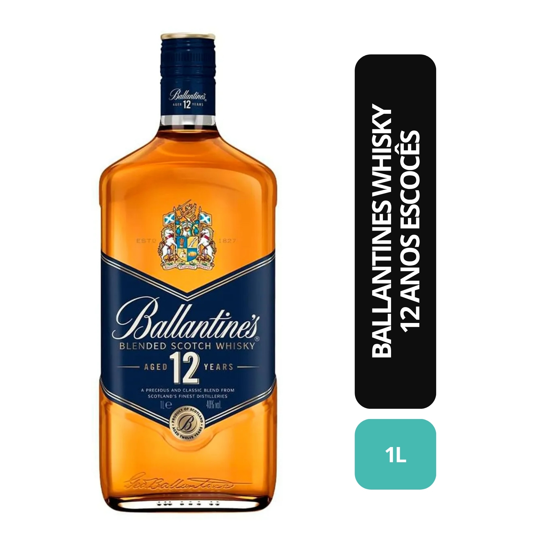 WHISKY BALLANTINE S 12 1L
