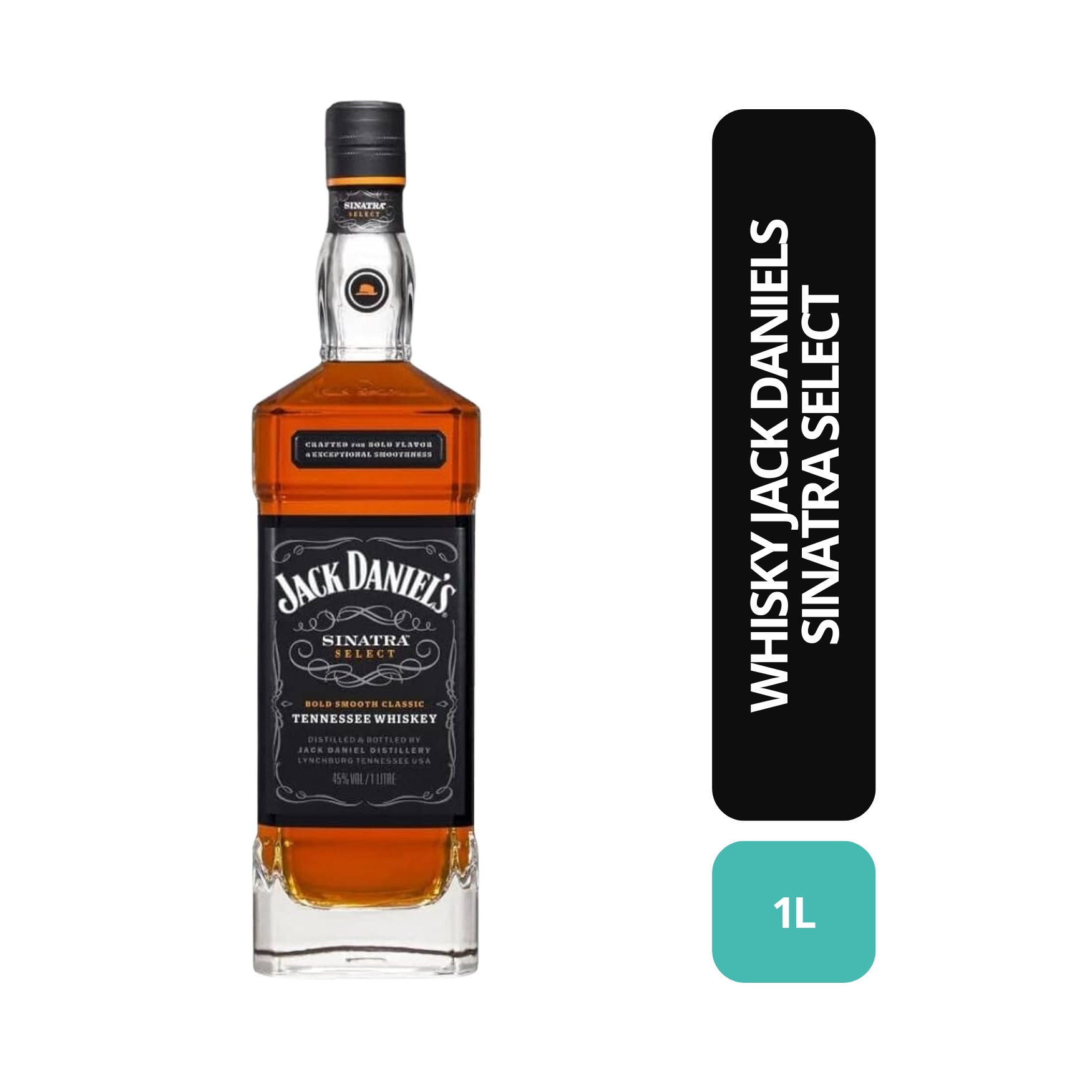 WHISKY JACK DANIELS SINATRA 1L