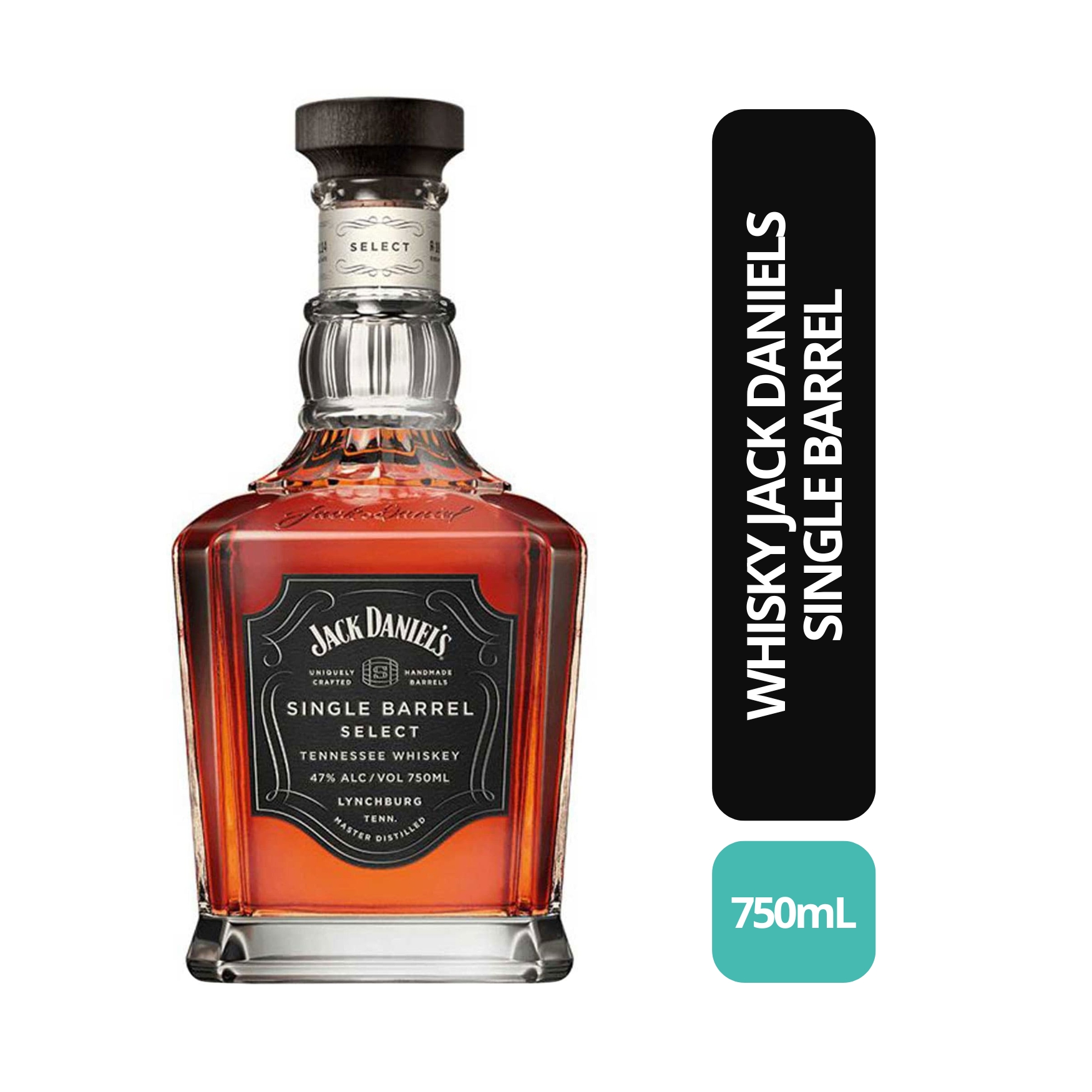 WHISKY JACK DANIELS SINGLE BARREL 750ML