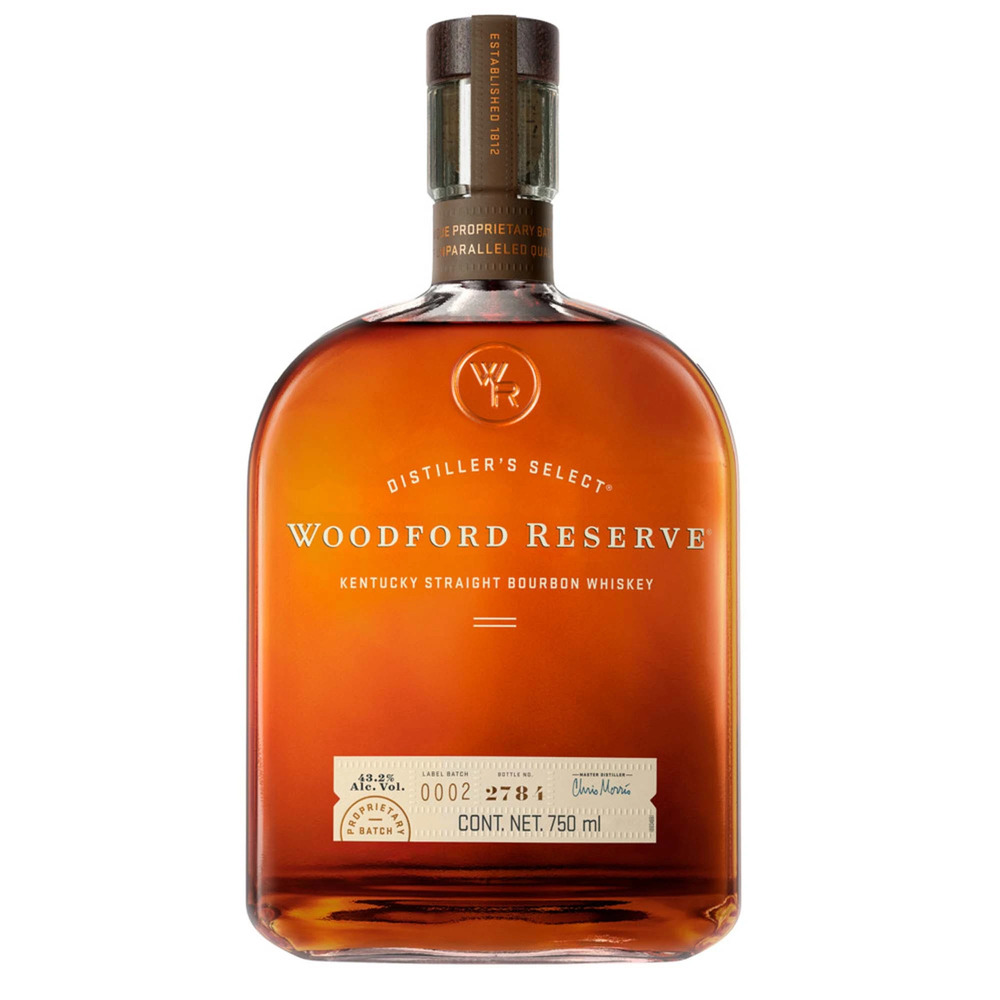 BOURBON WHISKY WOODFORD RESERVE 750ML
