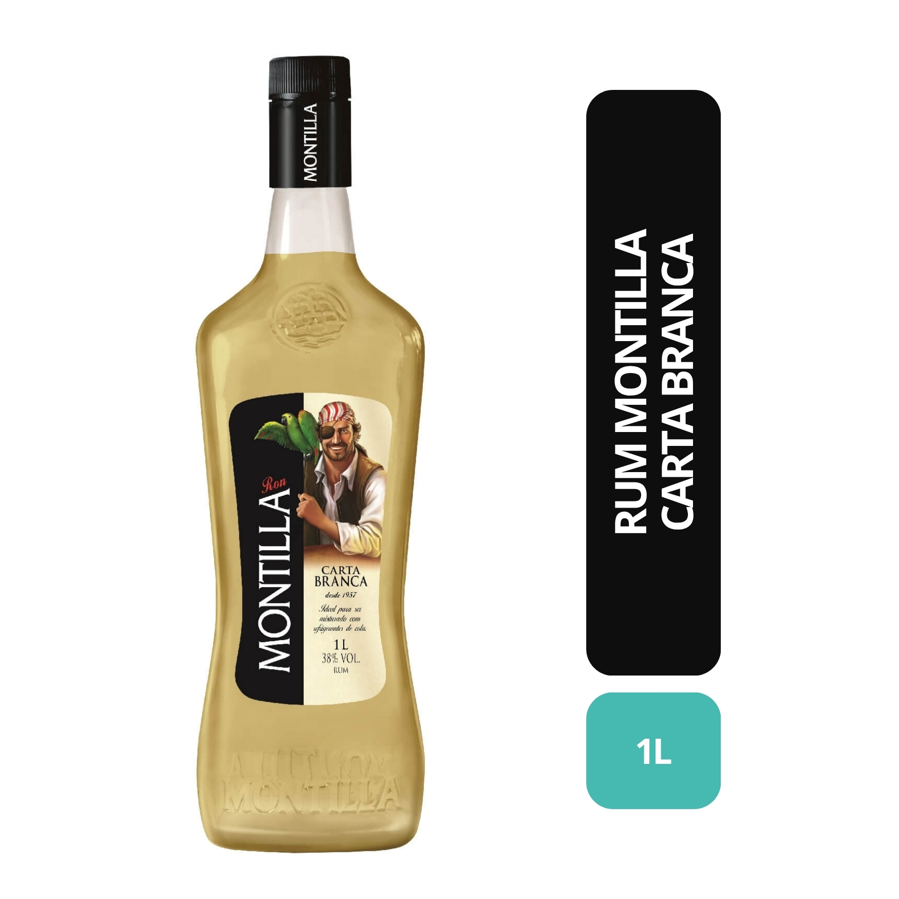 RUM MONTILLA CARTA BRANCA 1000 ML