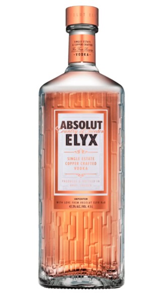 VODKA ABSOLUT ELYX 4,5L