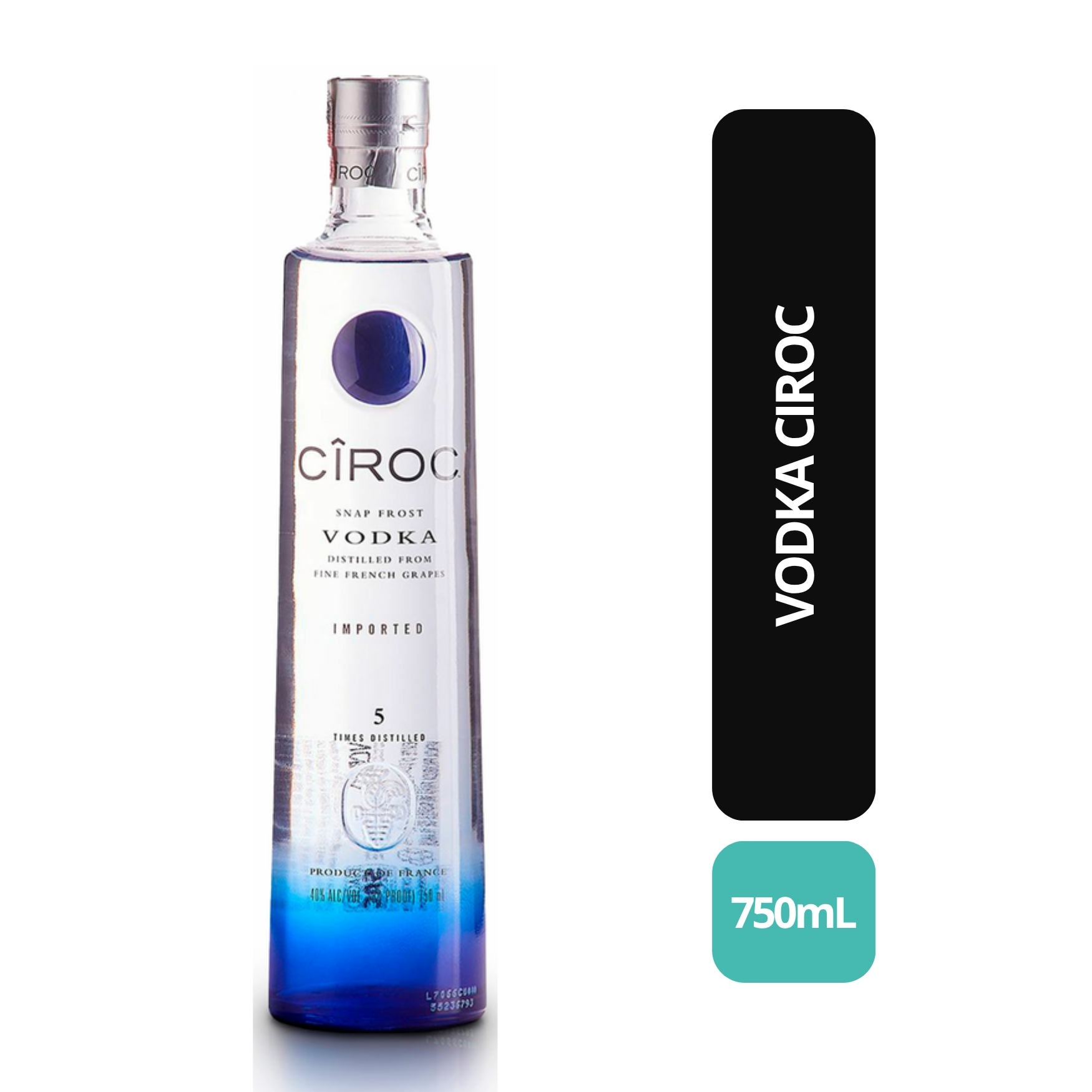 VODKA WYBOROWA 750ML