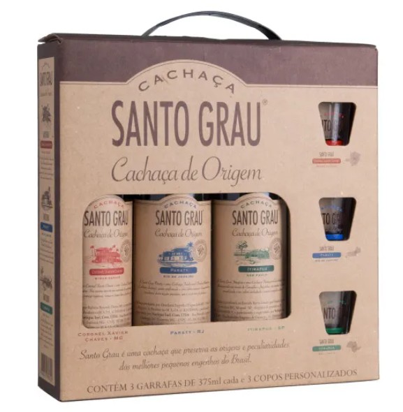 KIT SANTO GRAU 3X375ML