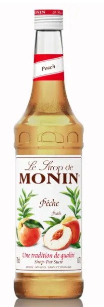 XAROPE MONIN PESSEGO (PEACH) 700 ML