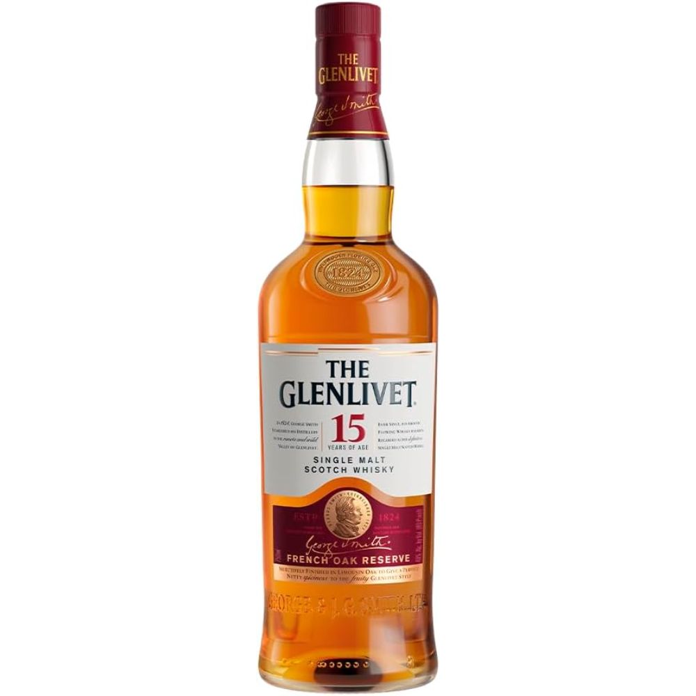 WHISKY GLENLIVET 15 ANOS 750ML
