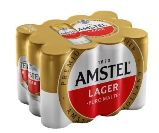 CERVEJA AMSTEL LATA 350 ML
