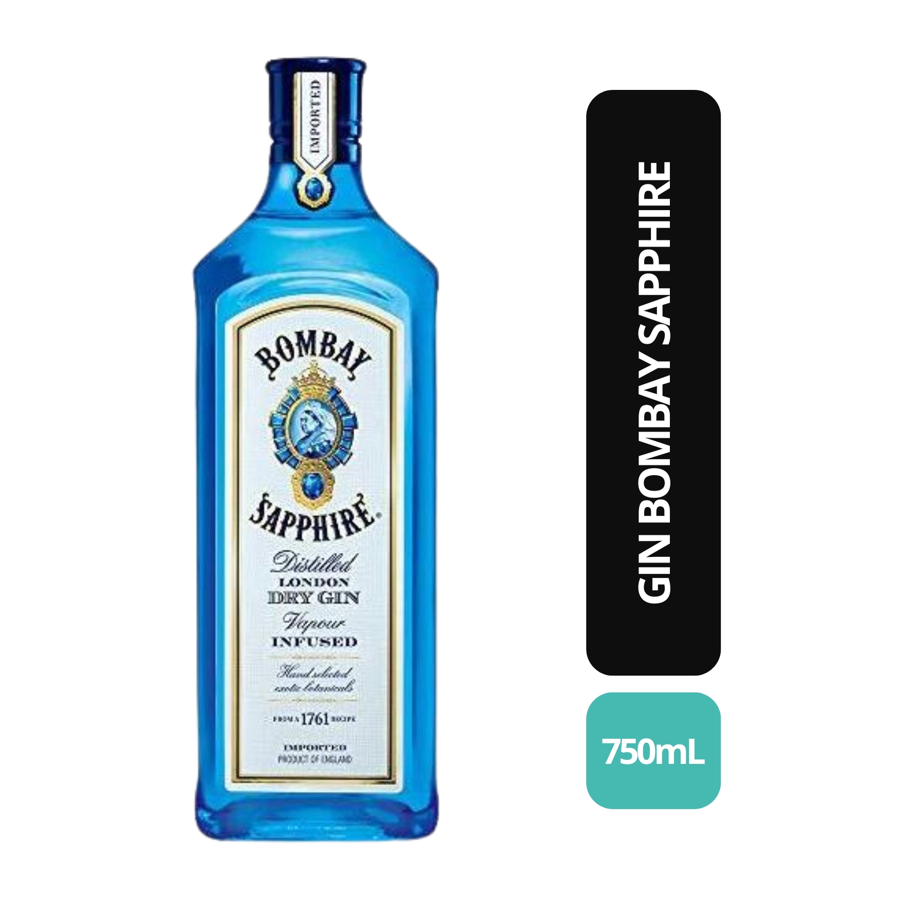 GIN BOMBAY SAPPHIRE 750ML